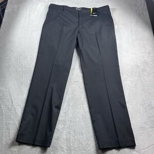 Nike Golf Tour Performance Dri-Fit Stay‎ Cool 40x32 Black Pin Striped Pants NWT